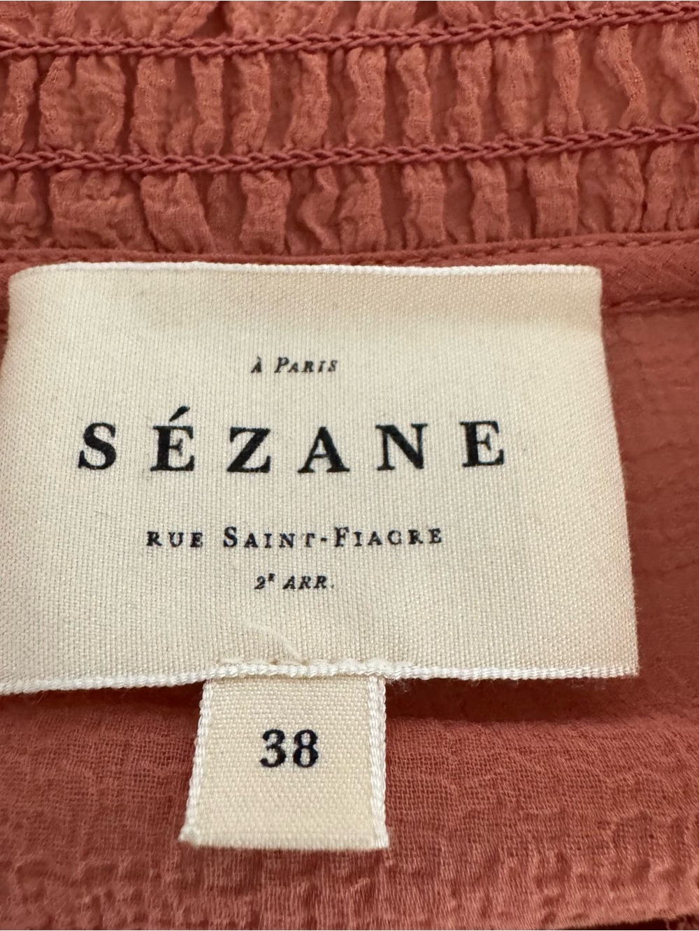 Sezane Ruffled Gasby Blouse - Picture 10 of 14